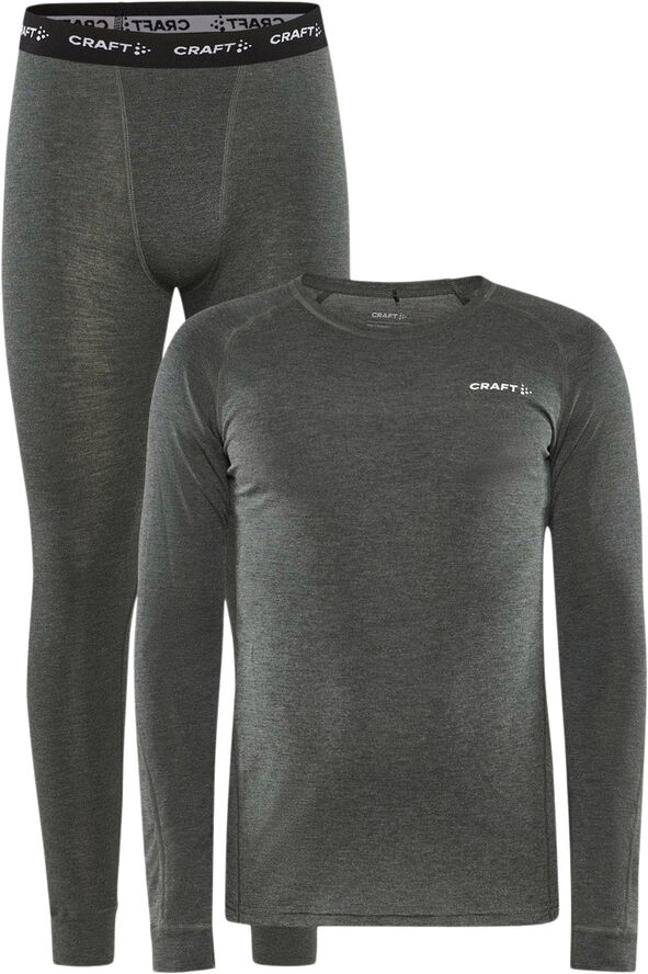 Craft Core Wool Merino baselayer Grå