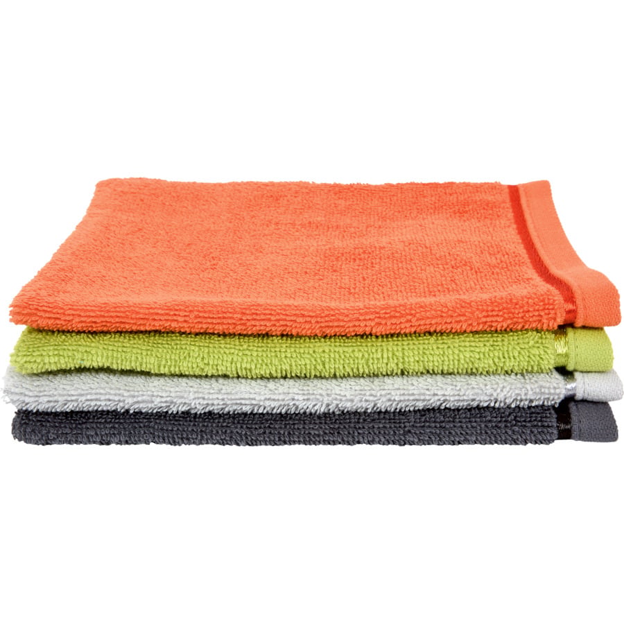 Vossen Waschhandschuh 16 x 22 cm rot