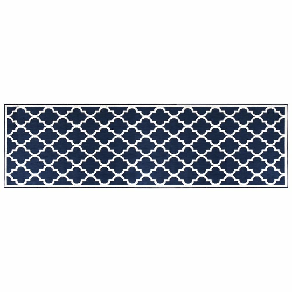 Tapis d'extérieur 80x250 cm design réversible