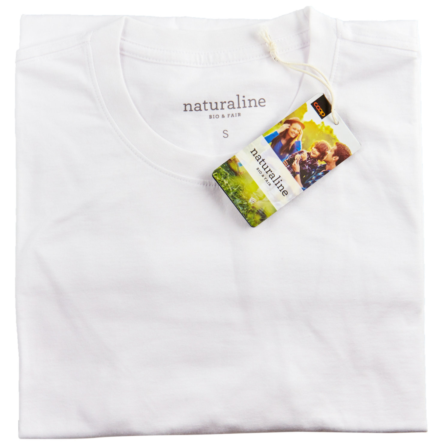 Naturaline Herren T-Shirt Kurzarm weiss S