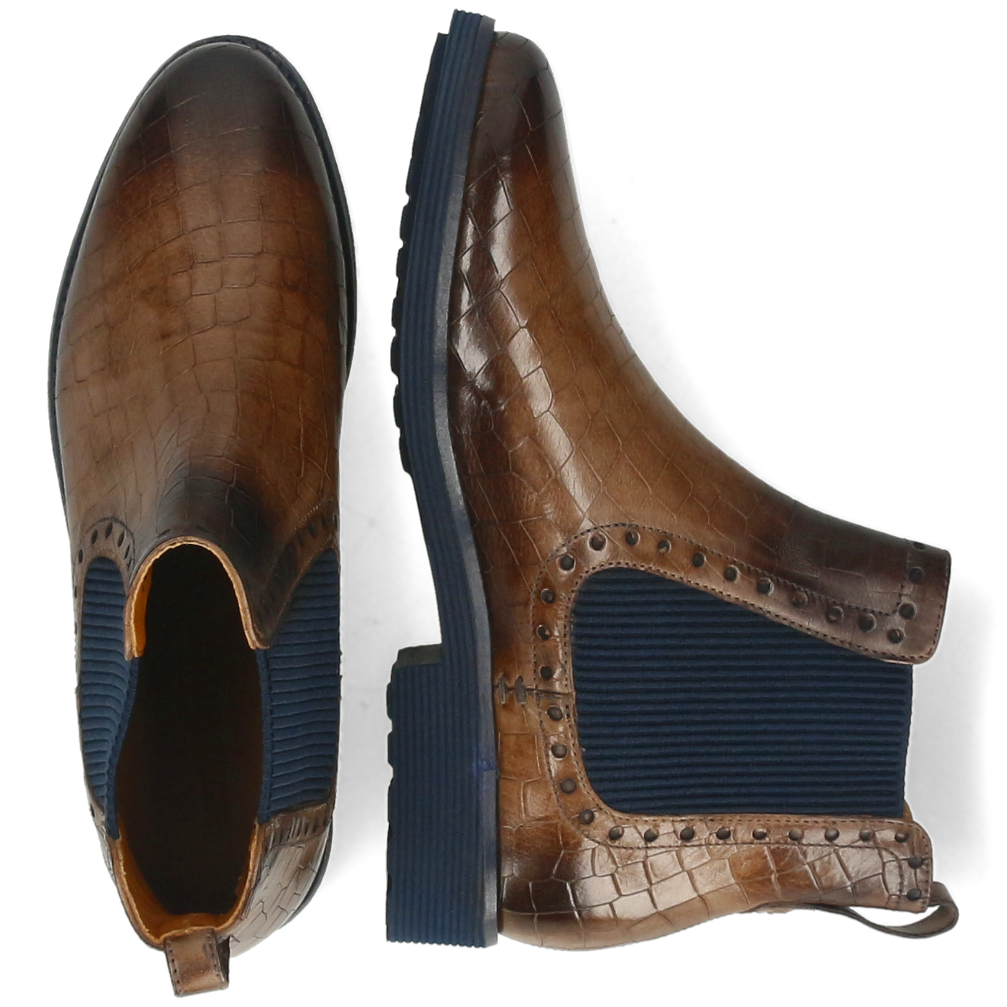 SELINA 42 - Bottines à talon plat | Gris