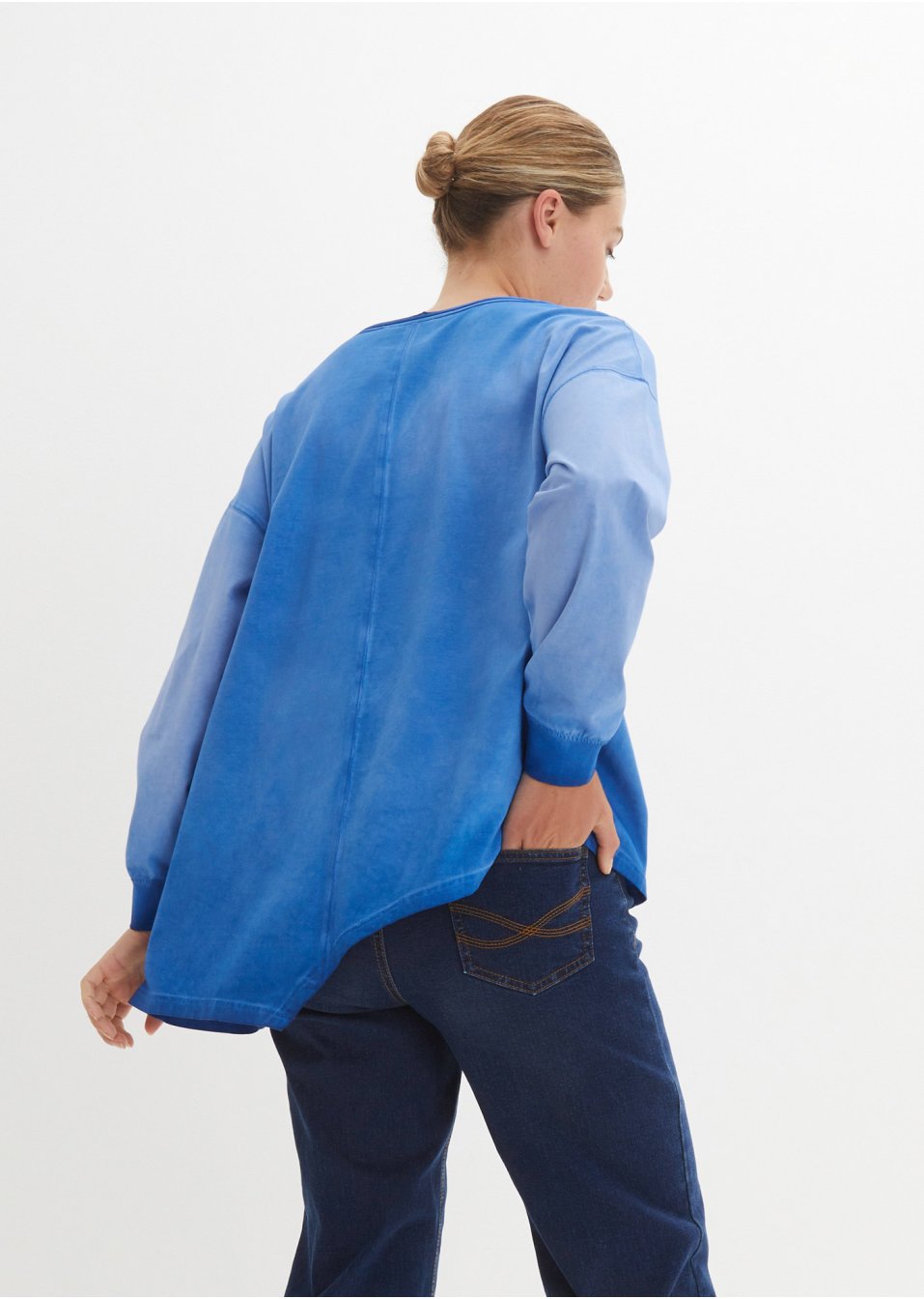 T-shirt avec base asymétrique