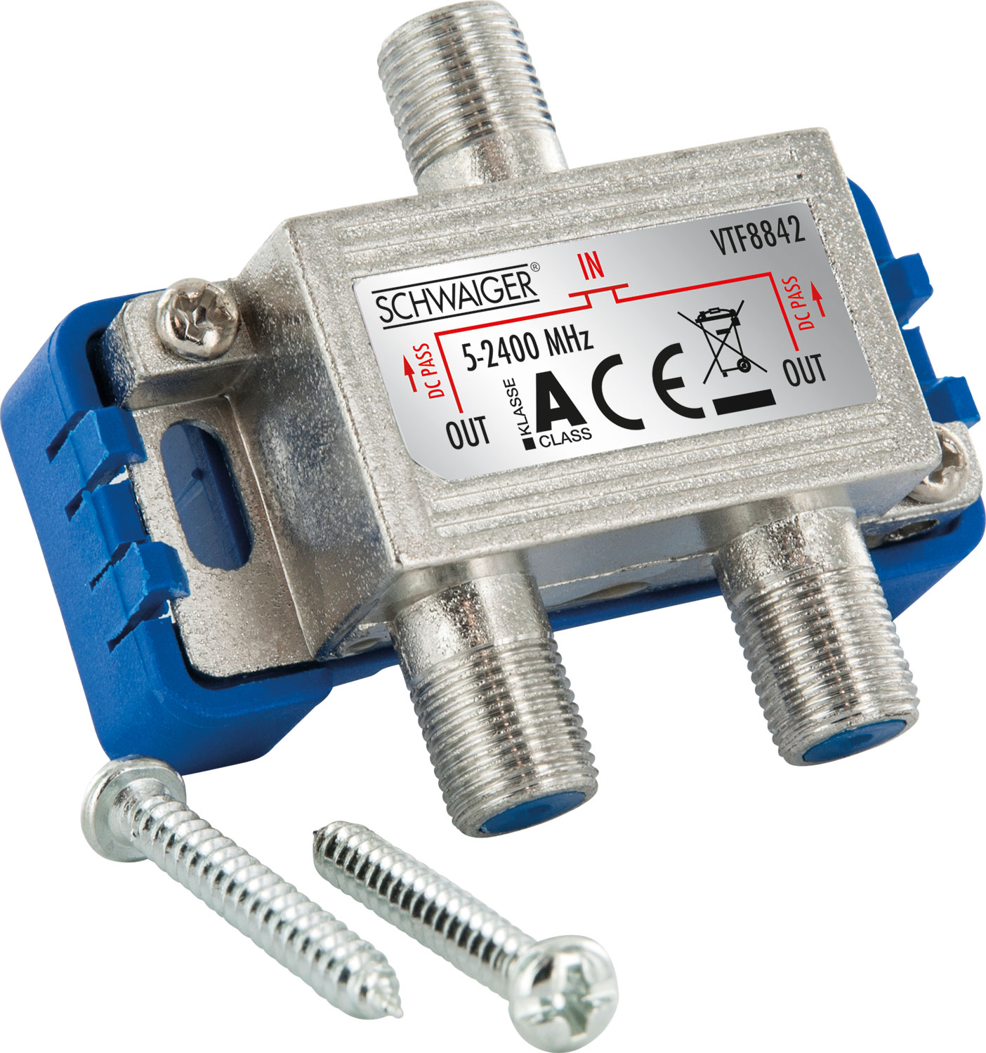 Schwaiger VTF8842 2-weg 5 dB kabelverdeler