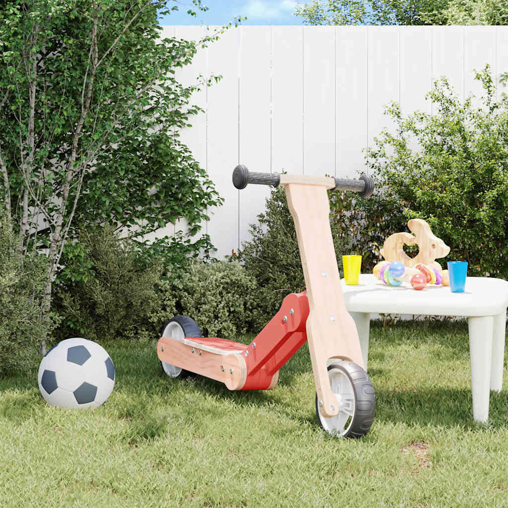 vidaXL 2-in-1 Kinderstep, Rood