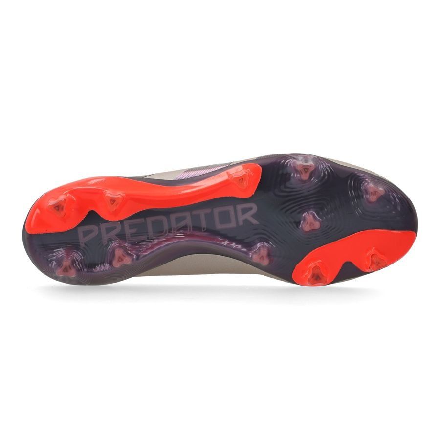 adidas Predator Elite FG Vivid Horizon - Argenté/Aurora Black/Turbo