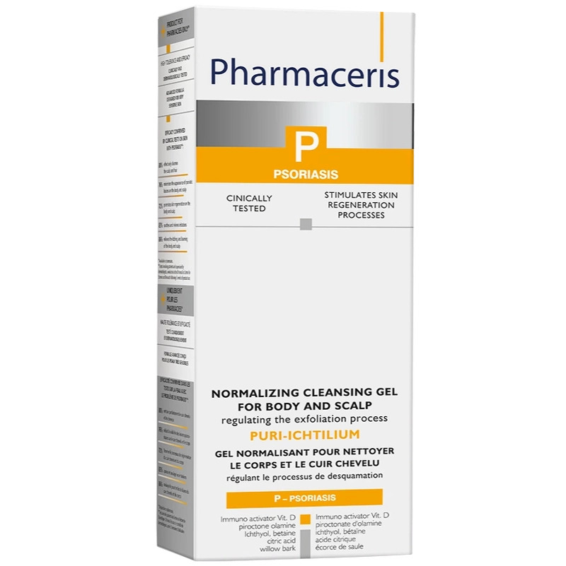 Pharmaceris P Puri-Ichtilium Normalizing Cleansing Gel Body & Scalp 250 ml