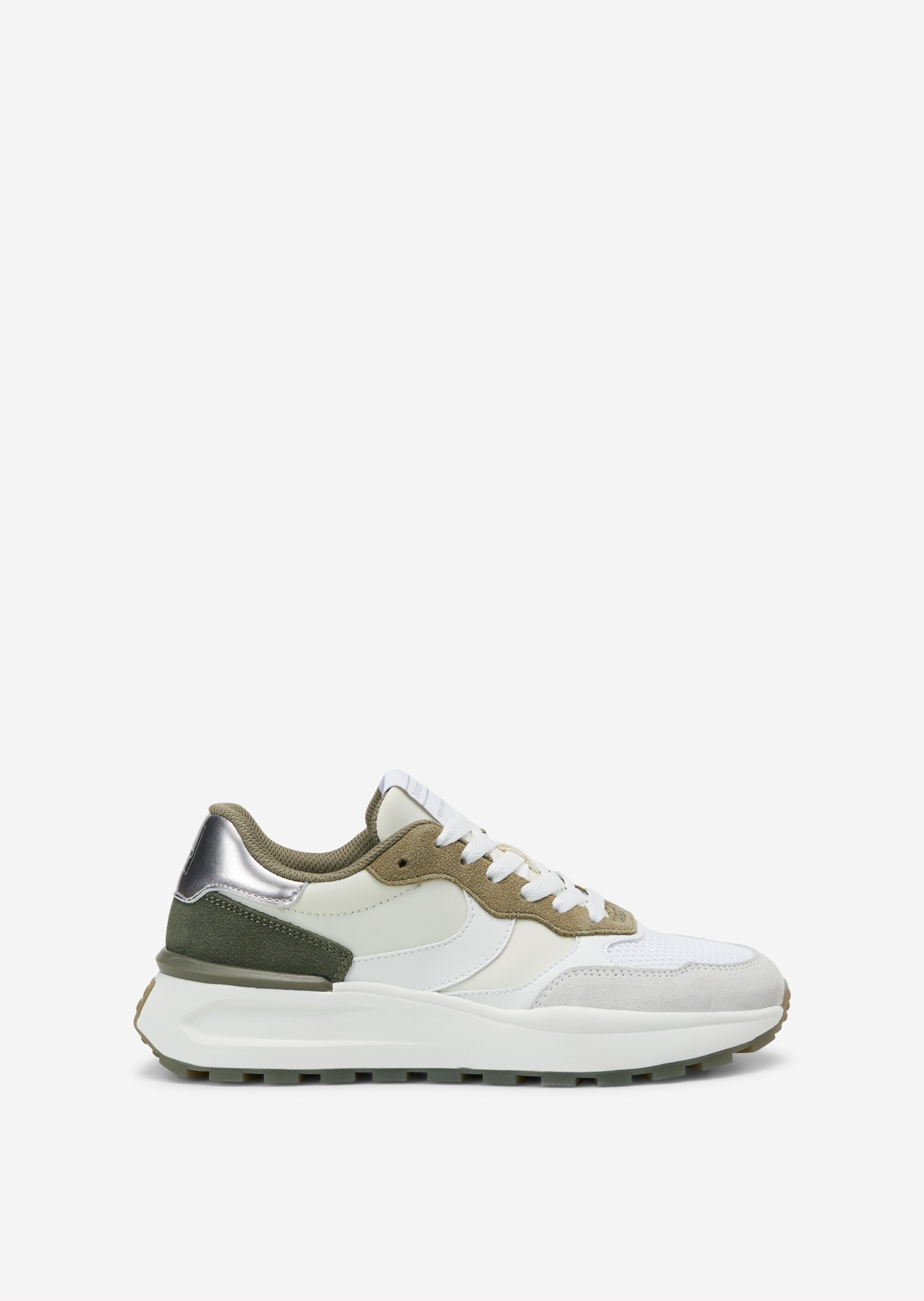Sneaker mit Metallic-Details