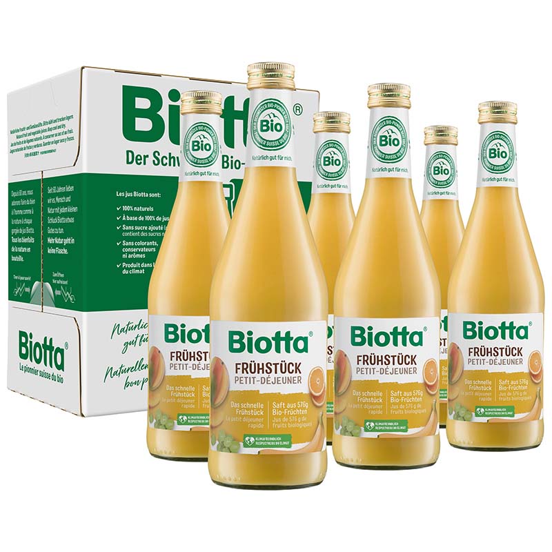 BIOTTA Frühstück Bio Fl 5 dl