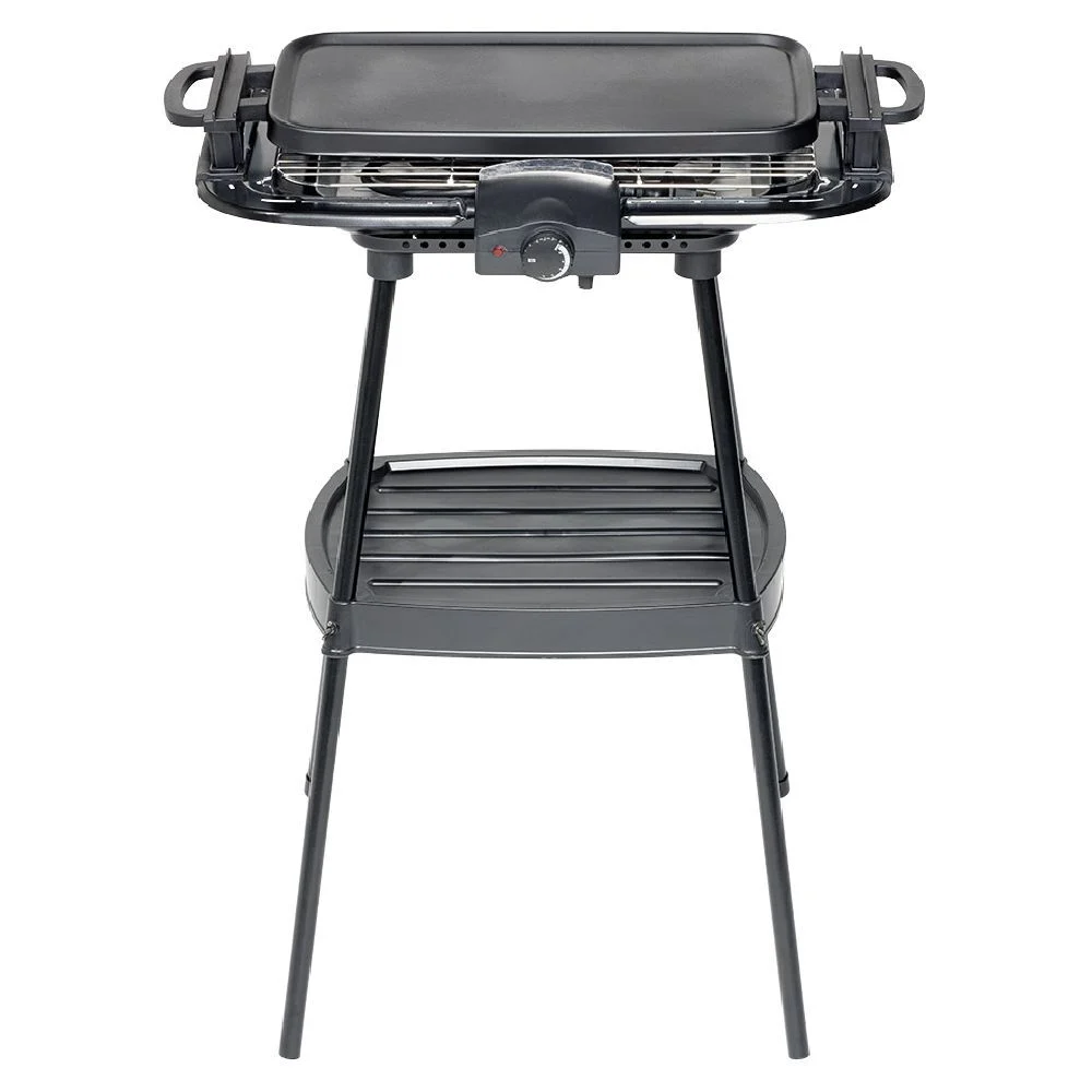 Barbecue 2en1 plancha électrique Town noir 63x39xH80cm 2000W