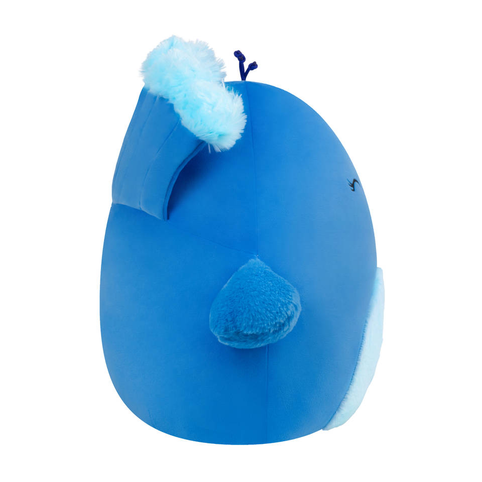 Squishmallows Priscilla de blauwe pauwknuffel - 40 cm