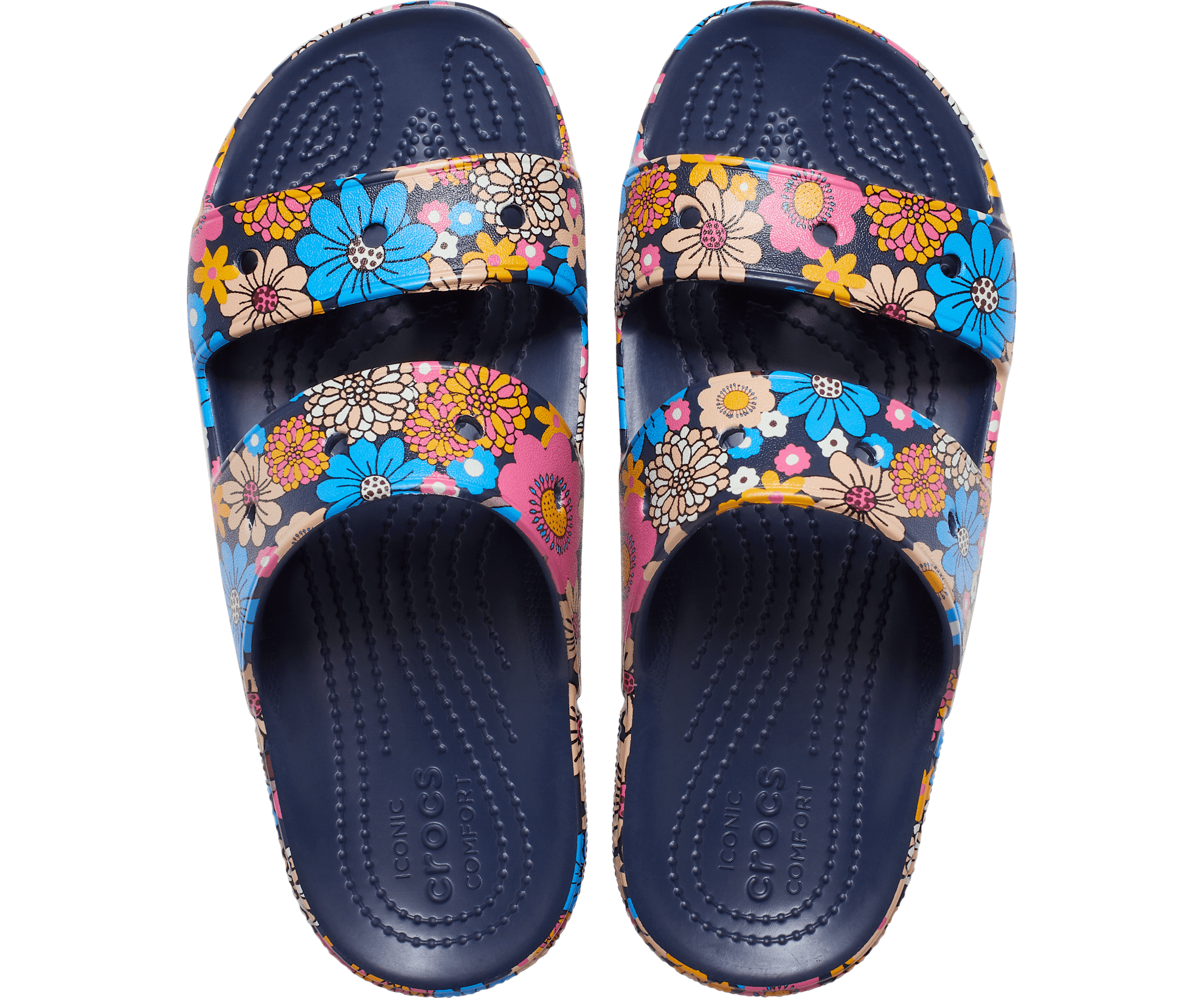 Classic Crocs Retro Floral Sandal