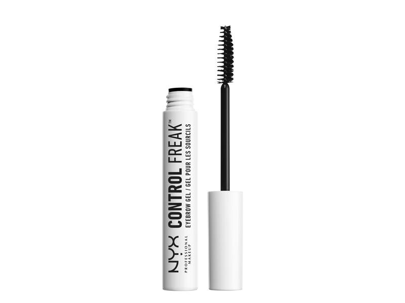 NYX Professional Makeup Augenbrauen-Gel Control Freak Trans Transparentes und veganes Augenbrauen-Gel