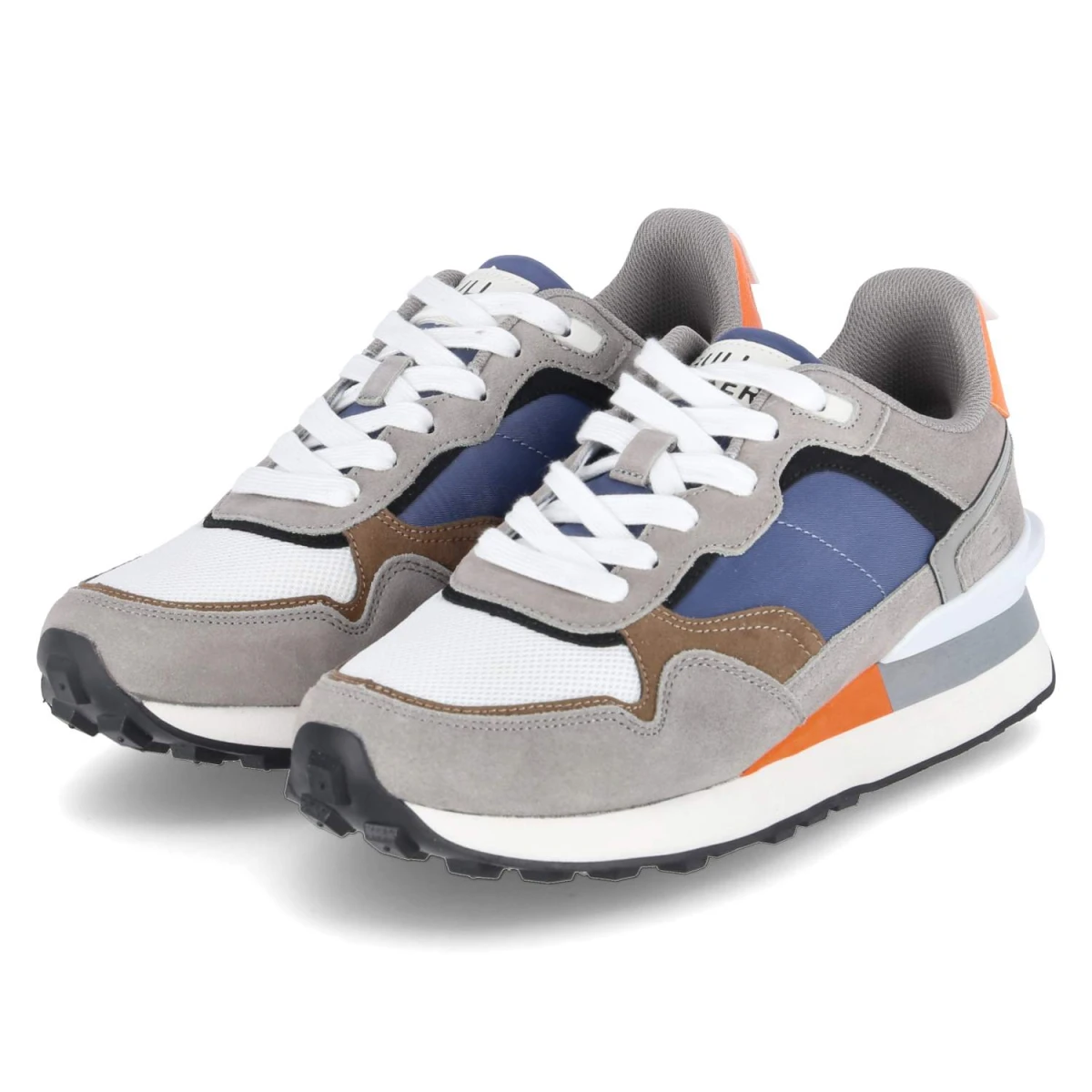 BullboxerLow Sneaker - Light grey - Blue