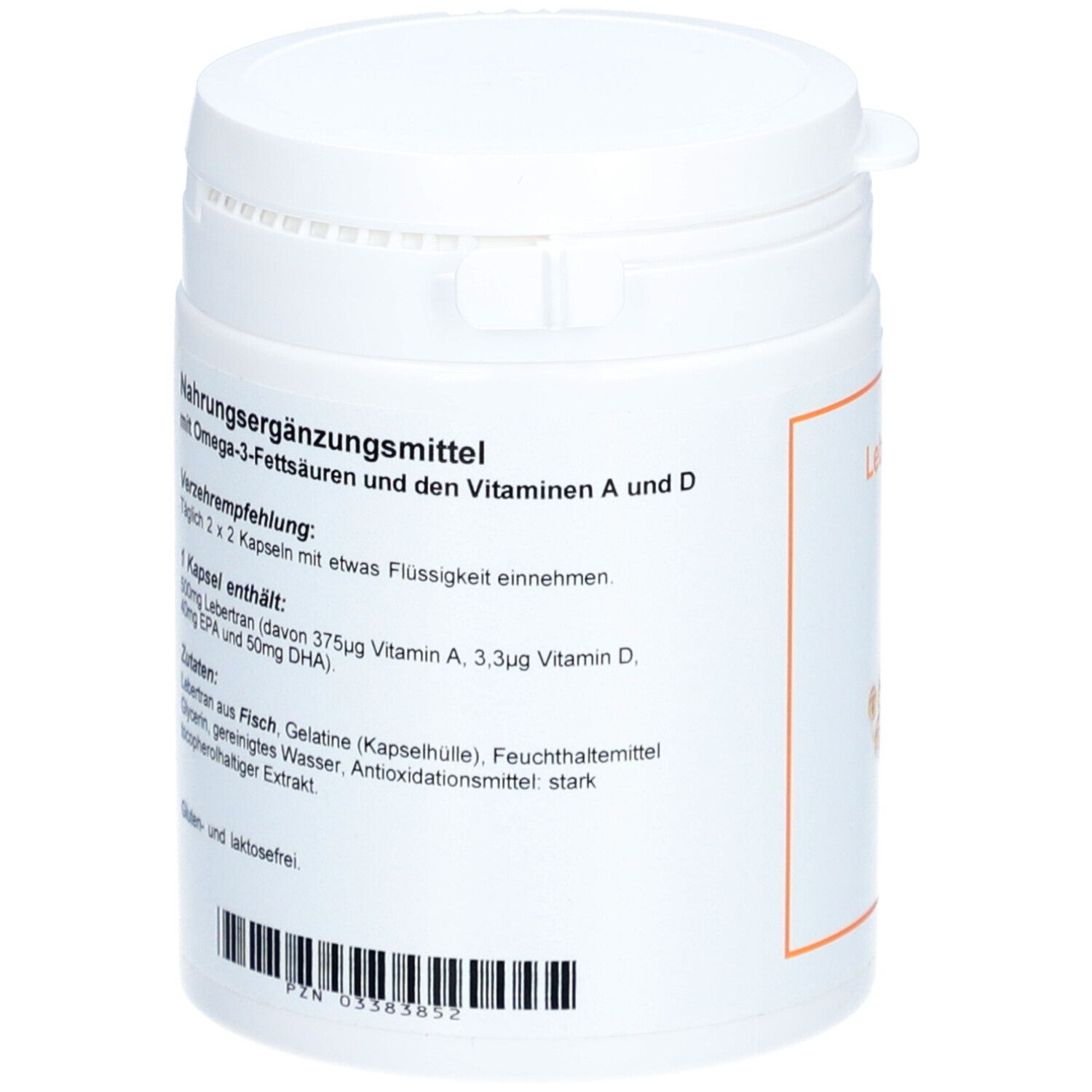 Lebertran Kapseln 500mg