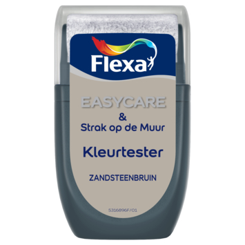 Flexa Strak op de muur Easycare kleurtester mat zandsteenbruin 30 ml