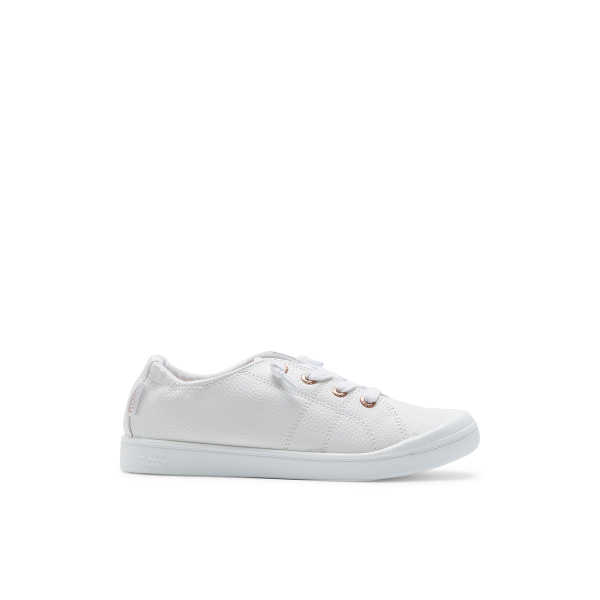 ROXY-Bayshore_lx-Baskets - Talon plat - Blanc