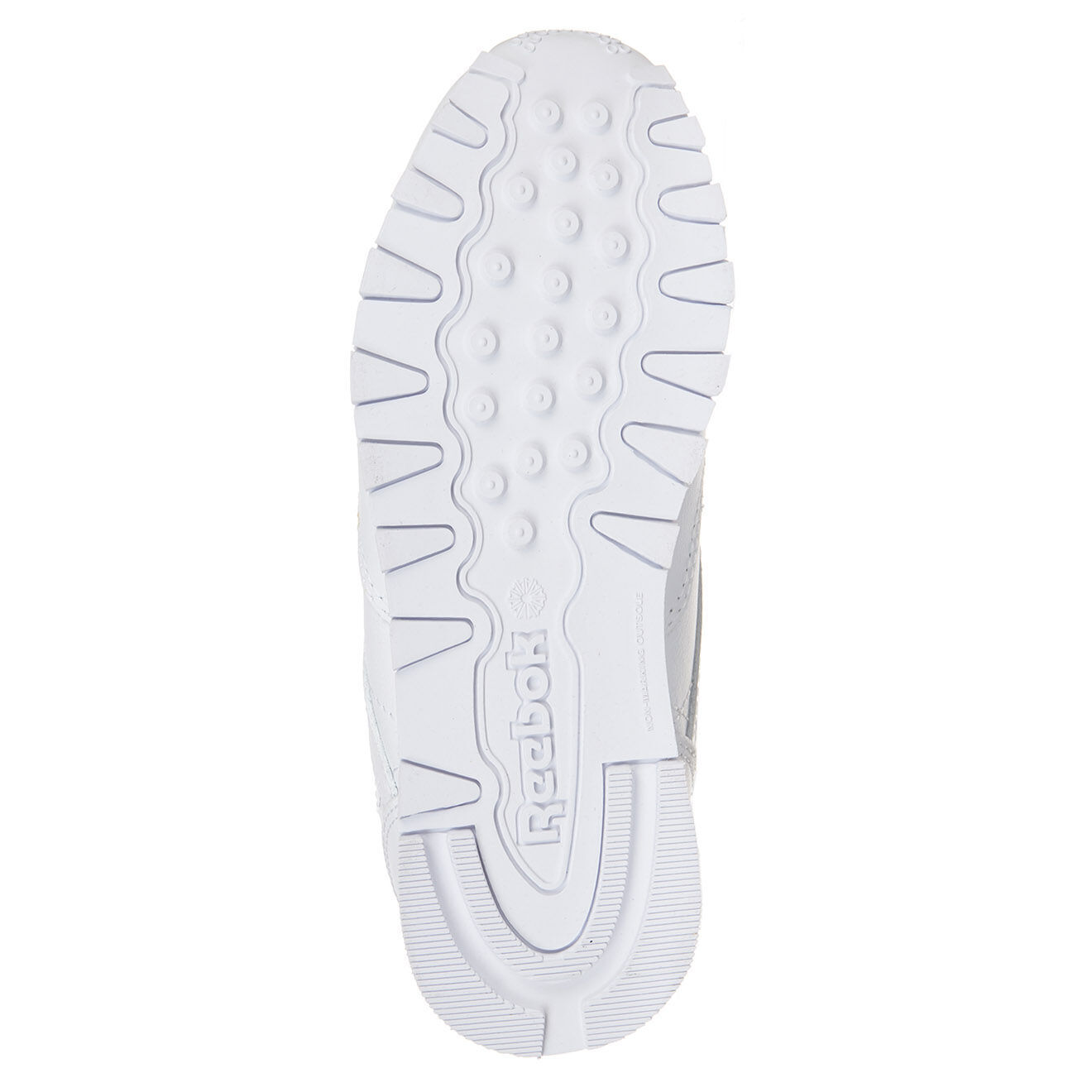 Reebok Baskets en Cuir Classic Leather blanches