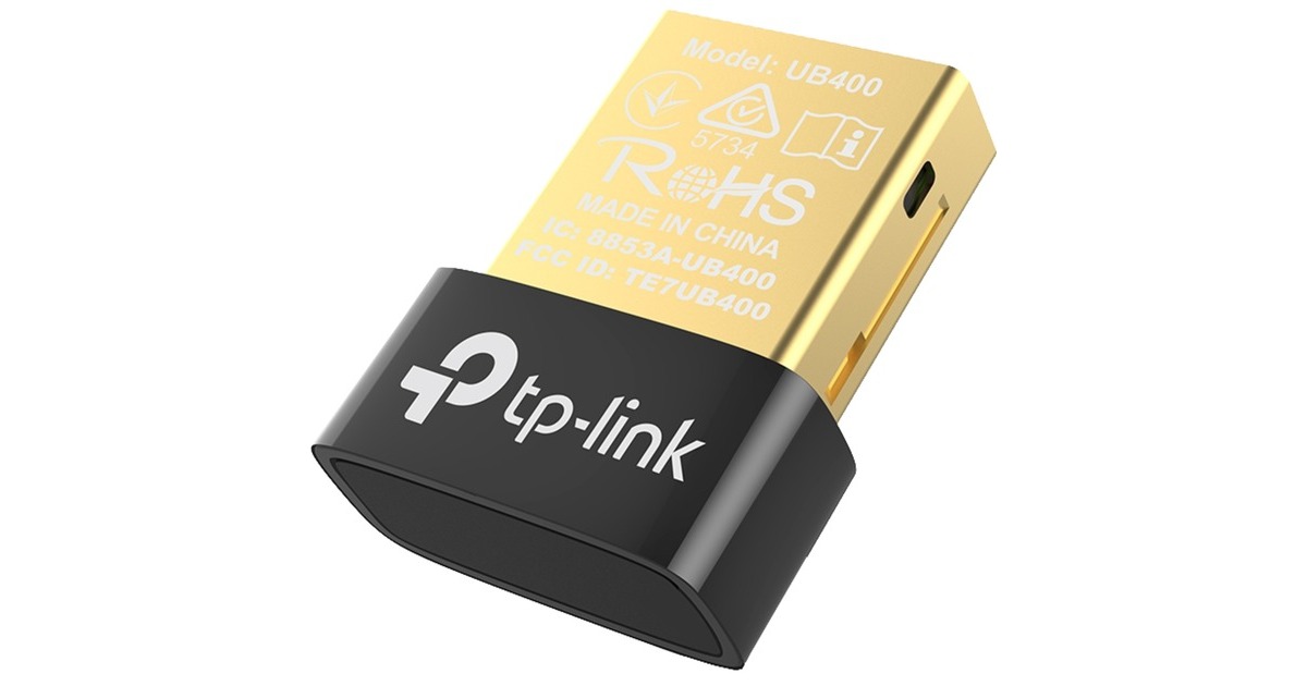 TP-LinkUB400 Bluetooth 4.0 Nano USB-Adapter bluetooth adapter  (Zwart)