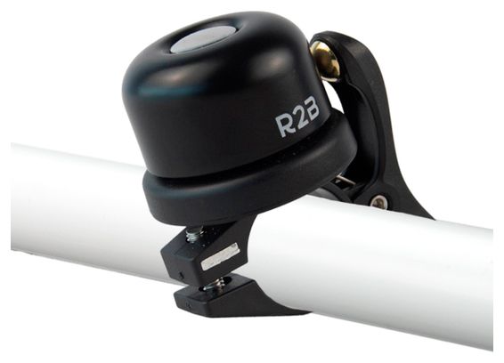Sonnette R2B Compatible avec Apple AirTag Traceur GPS pour Vélo Noir