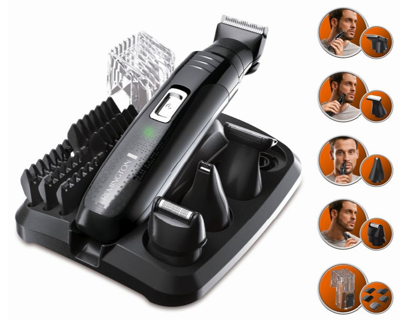 APARADOR DE BARBA MULTIFUNÇÕES REMINGTON PG6130 KIT PERSONAL GROOMER