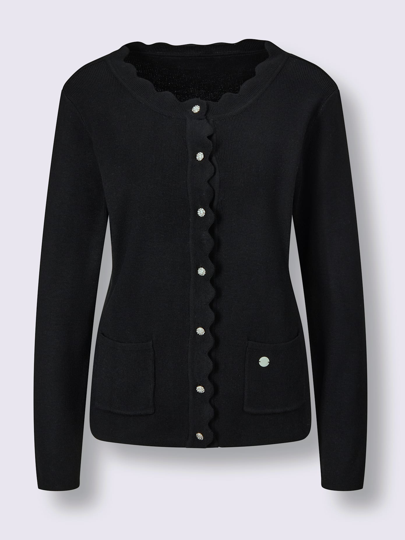 Veste en tricot en modal et polyamide avec modal
