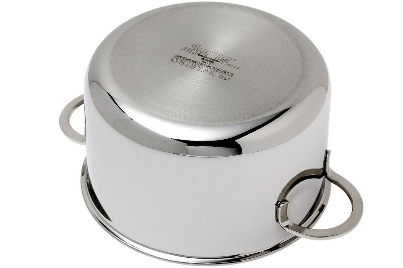 Spring Cristal kookpan met deksel 16 cm, 2,0L