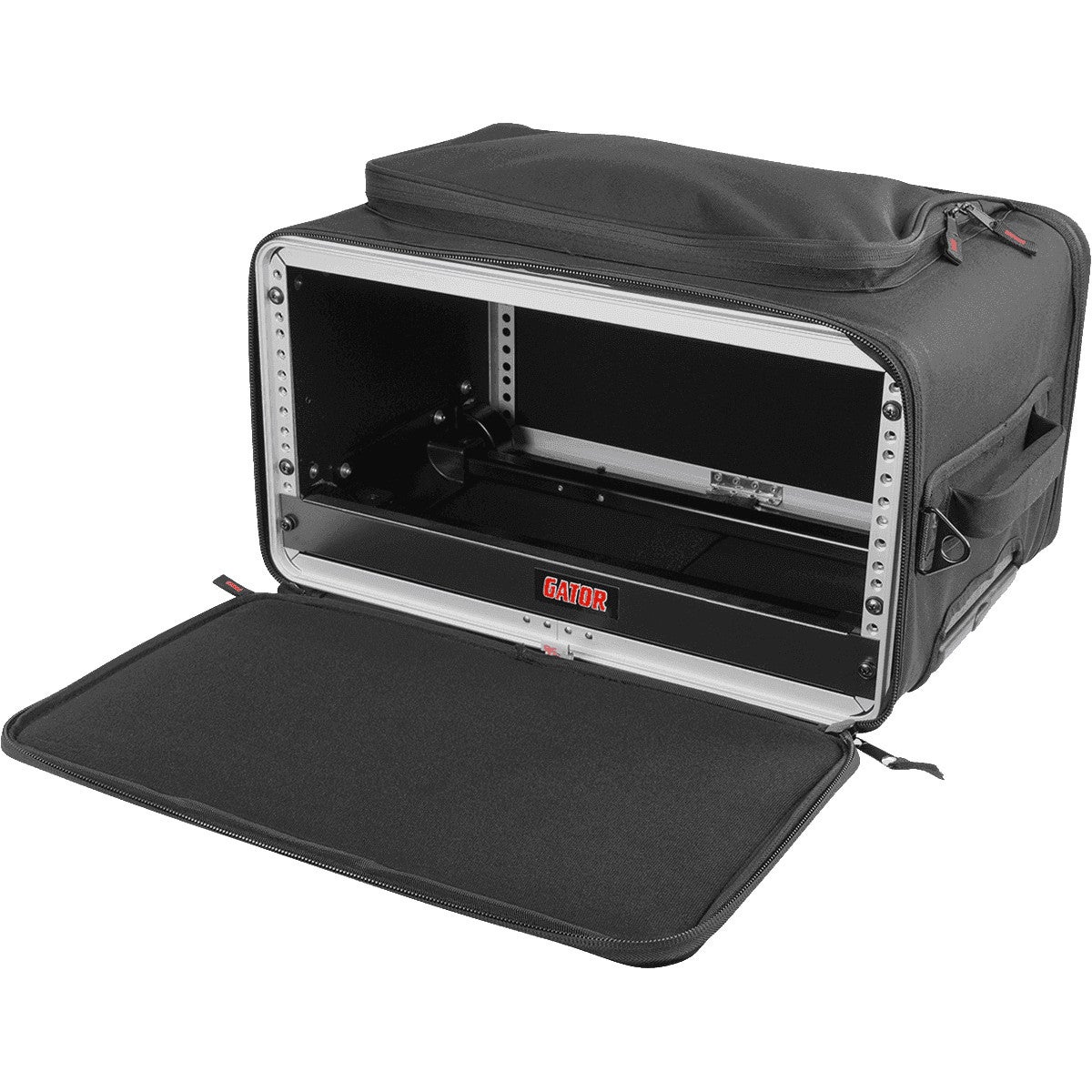 Gator Cases GR-RACKBAG-4UW nylon doubledoor trolley-flightcase 4U