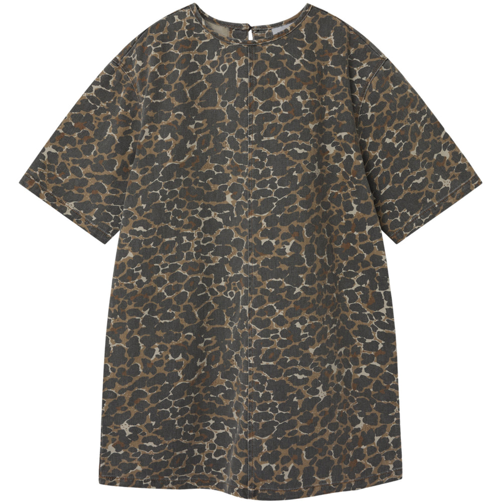 Køb Name It Affogat Leo Washed Down Nkfleo Twill Kjole 4002-Td T