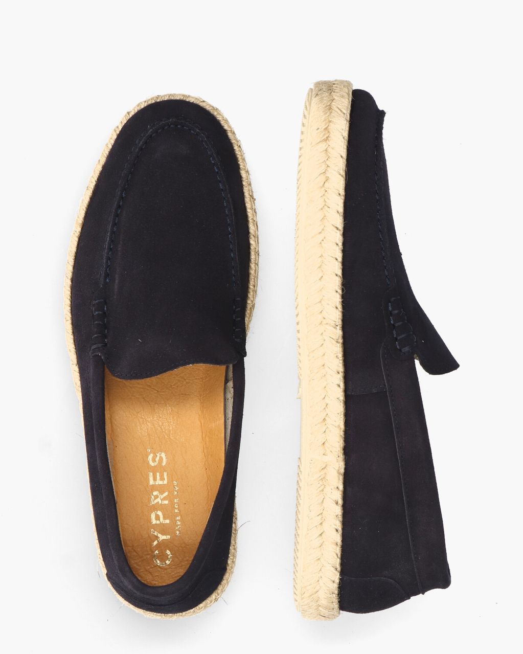 Cypres Raf Donkerblauw Herenloafers