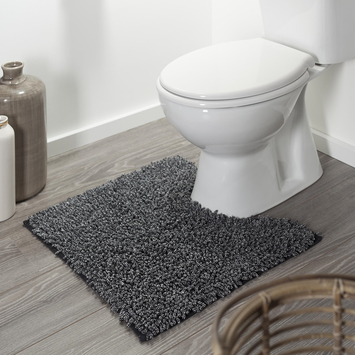 Sealskin Misto wc mat zwart 60x55 cm