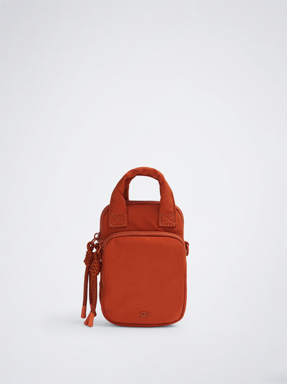 Estojo de nylon para celular - Laranja