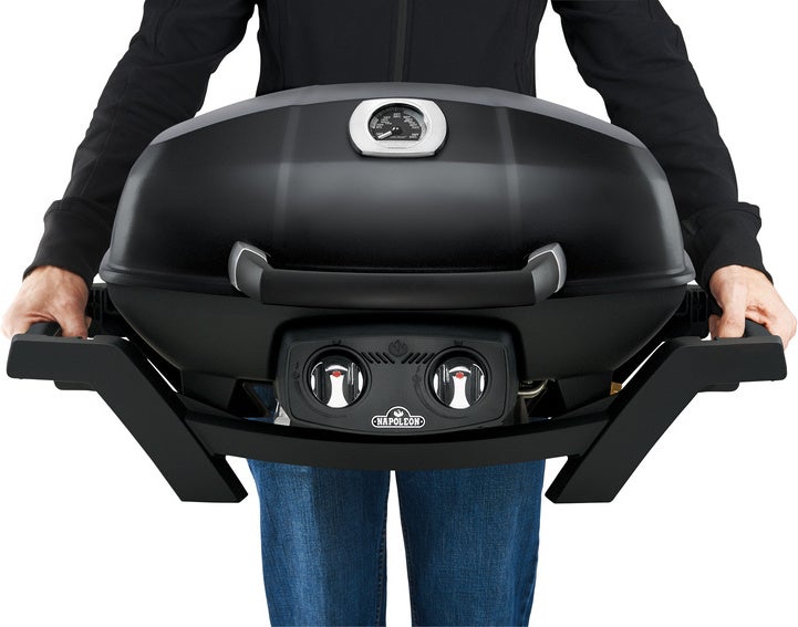 Napoleon gasbarbecue TravelQ Pro 285 grill propaan zwart 74 x 47 x 38 cm