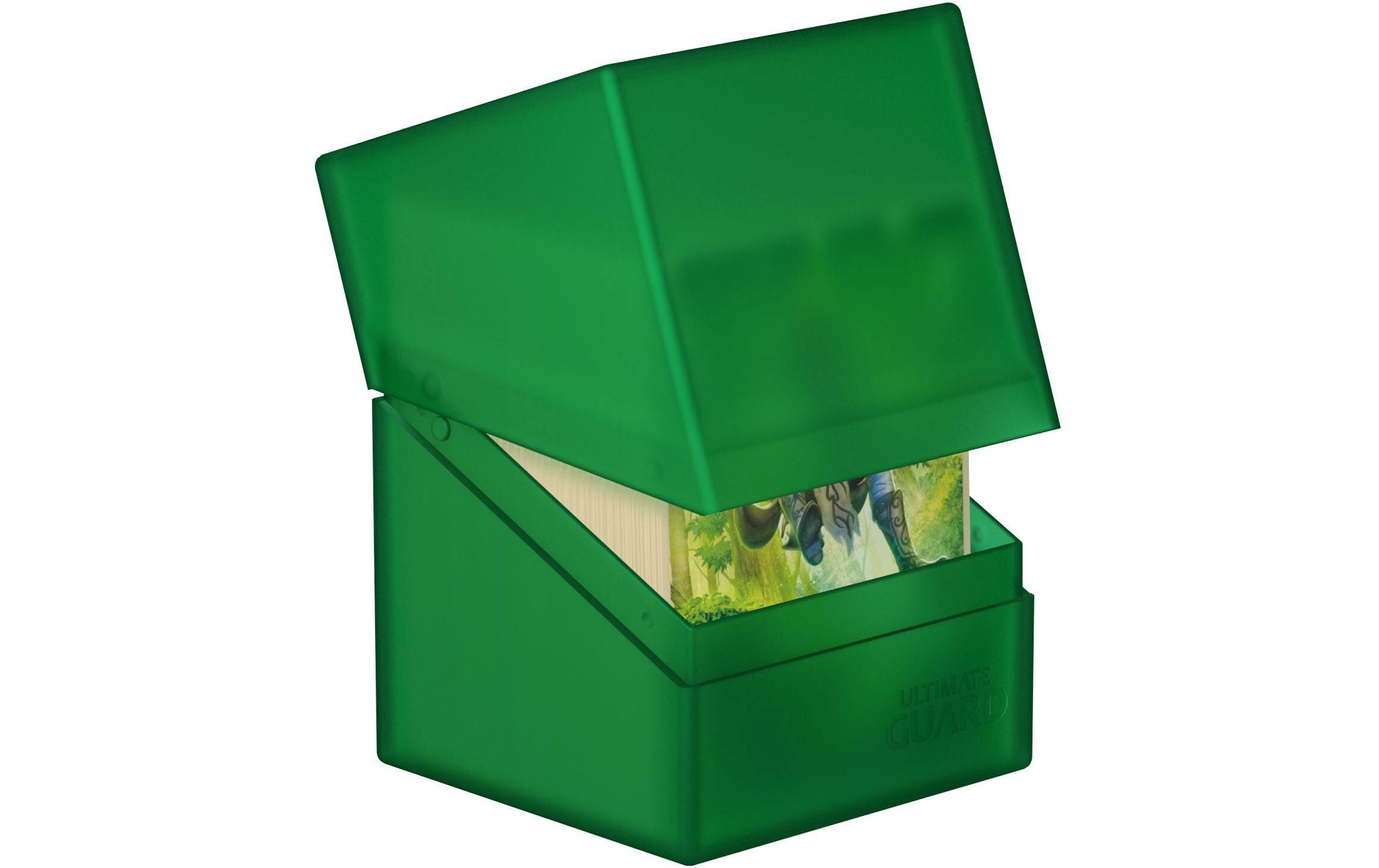 Kartenbox Boulder Deck Case Standardgrösse 100+ EmeraldHandliche und feste Kartenbox mit Soft-Touch-Oberfläche