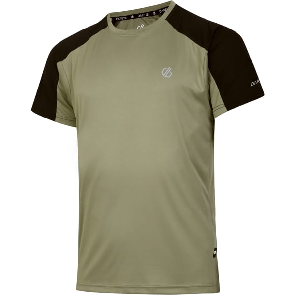 T-shirt running DARE 2B DISCERNIBLE II TEE OIL GREEN/BLACK
