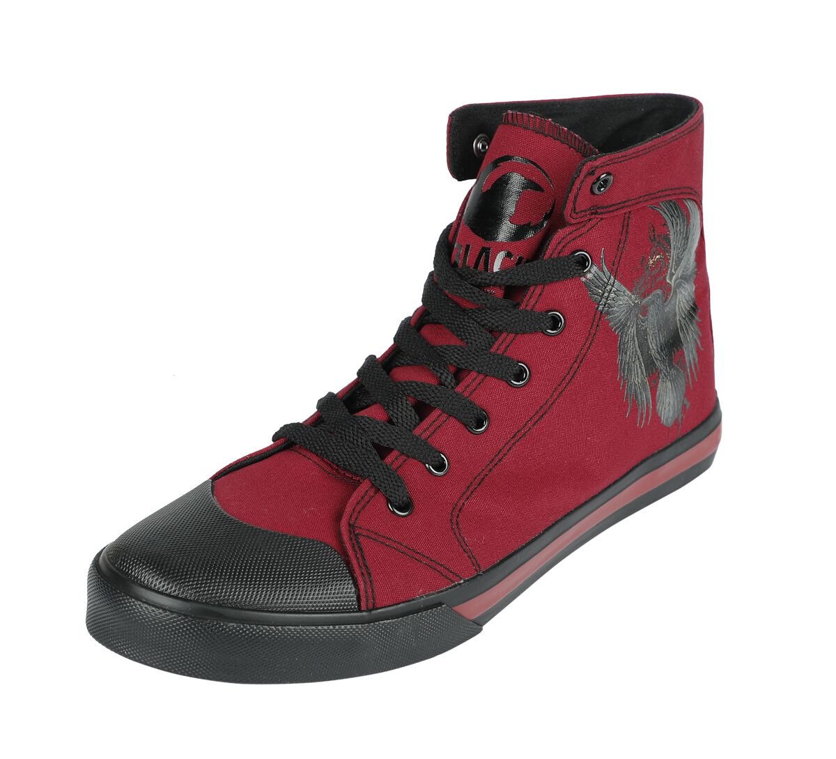 Baskets Imprimé Corbeau | Black Premium by EMP Baskets hautes