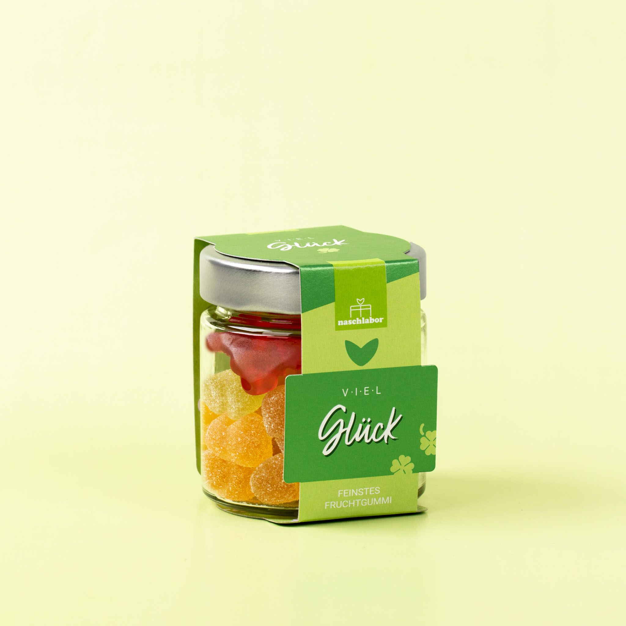 naschlabor Fruchtgummi Viel Glück