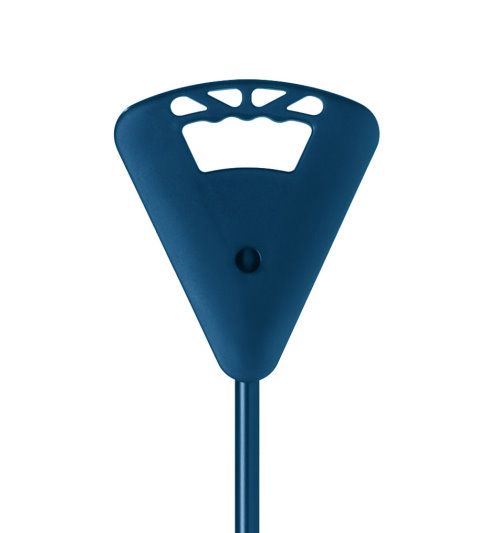 Flipstick Sitzstock blau Standardlänge