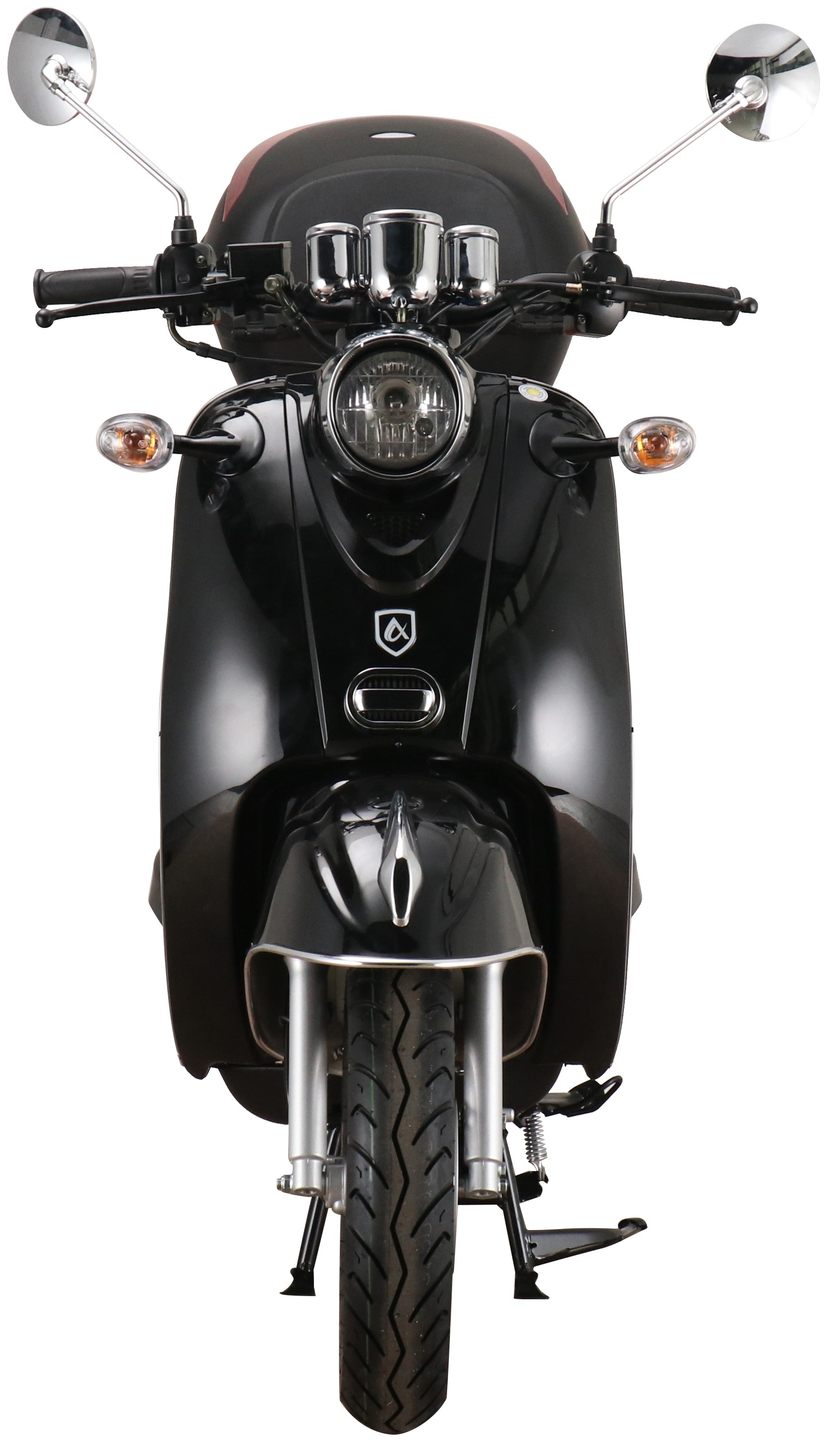 Alpha Motors Motorroller Venus 50 ccm 45 km/h EURO 5 schwarz inkl. Topcase