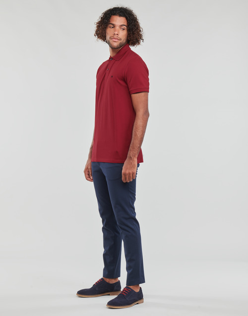 Selected - SLHAZE SS POLO - Bordeaux