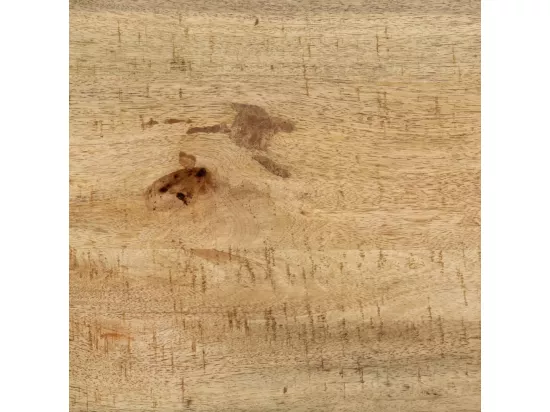 Table console 110x30x75 cm bois de manguier massif brut
