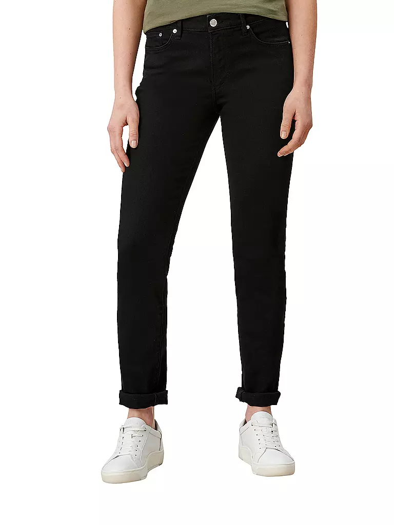 S.OLIVER Jeans Slim Fit schwarz