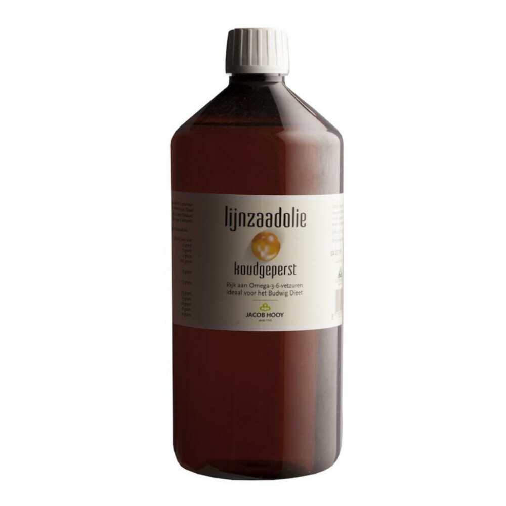 Jacob Hooy Lijnzaadolie 1 liter