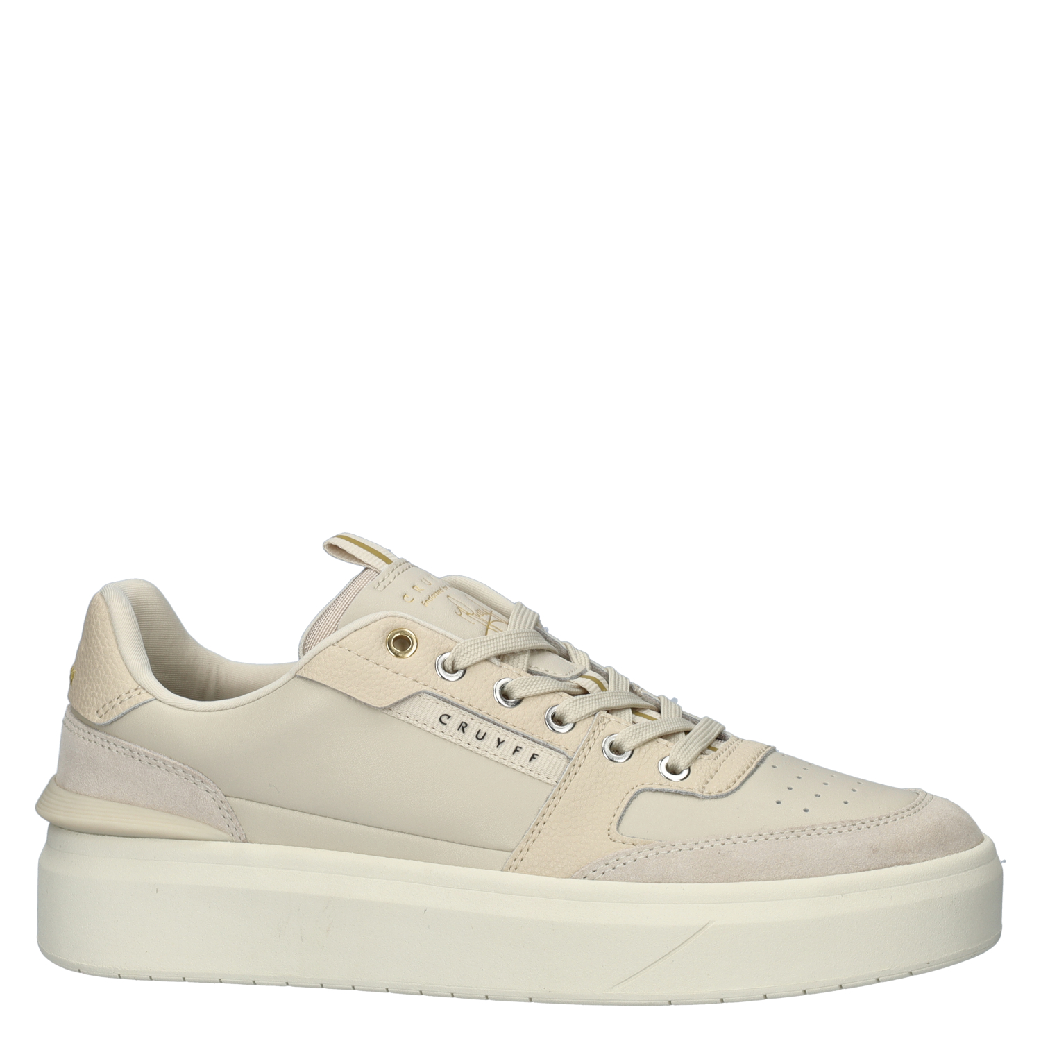 Endorsed Tennis heren sneaker Cruyff Ecru