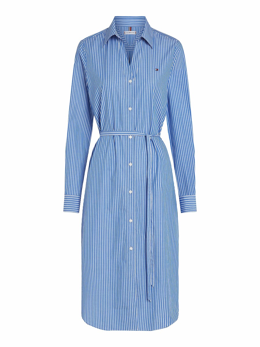 TOMMY HILFIGER<br>Vestido camisa curto