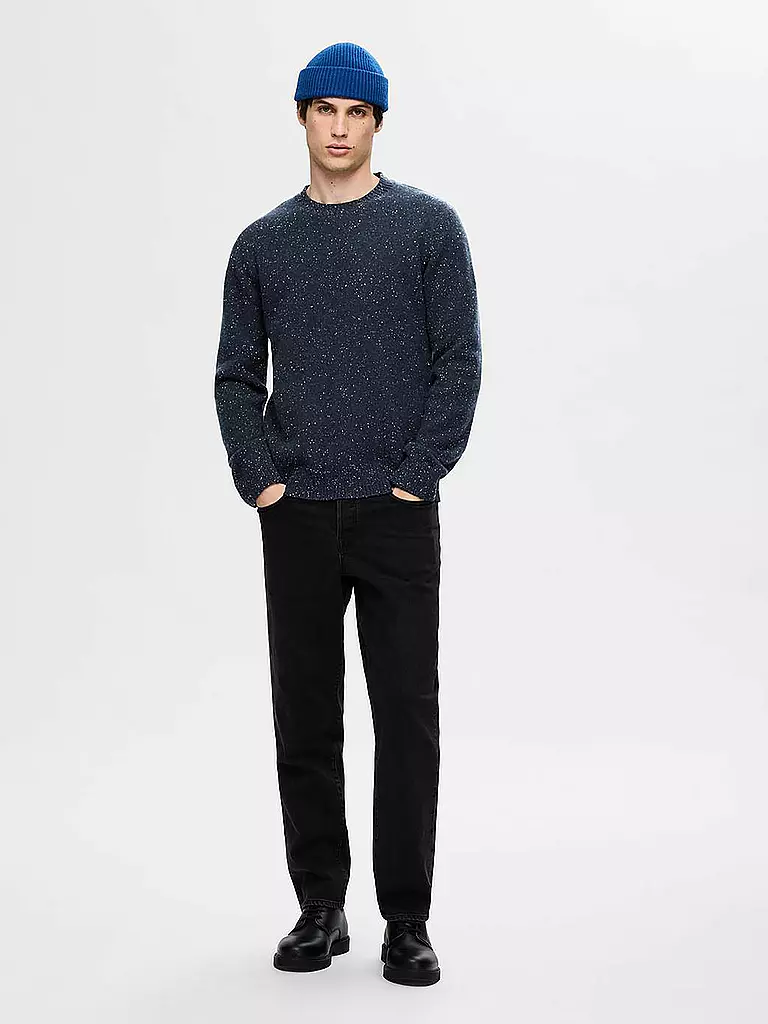SELECTED Pullover SLHNEIL blau