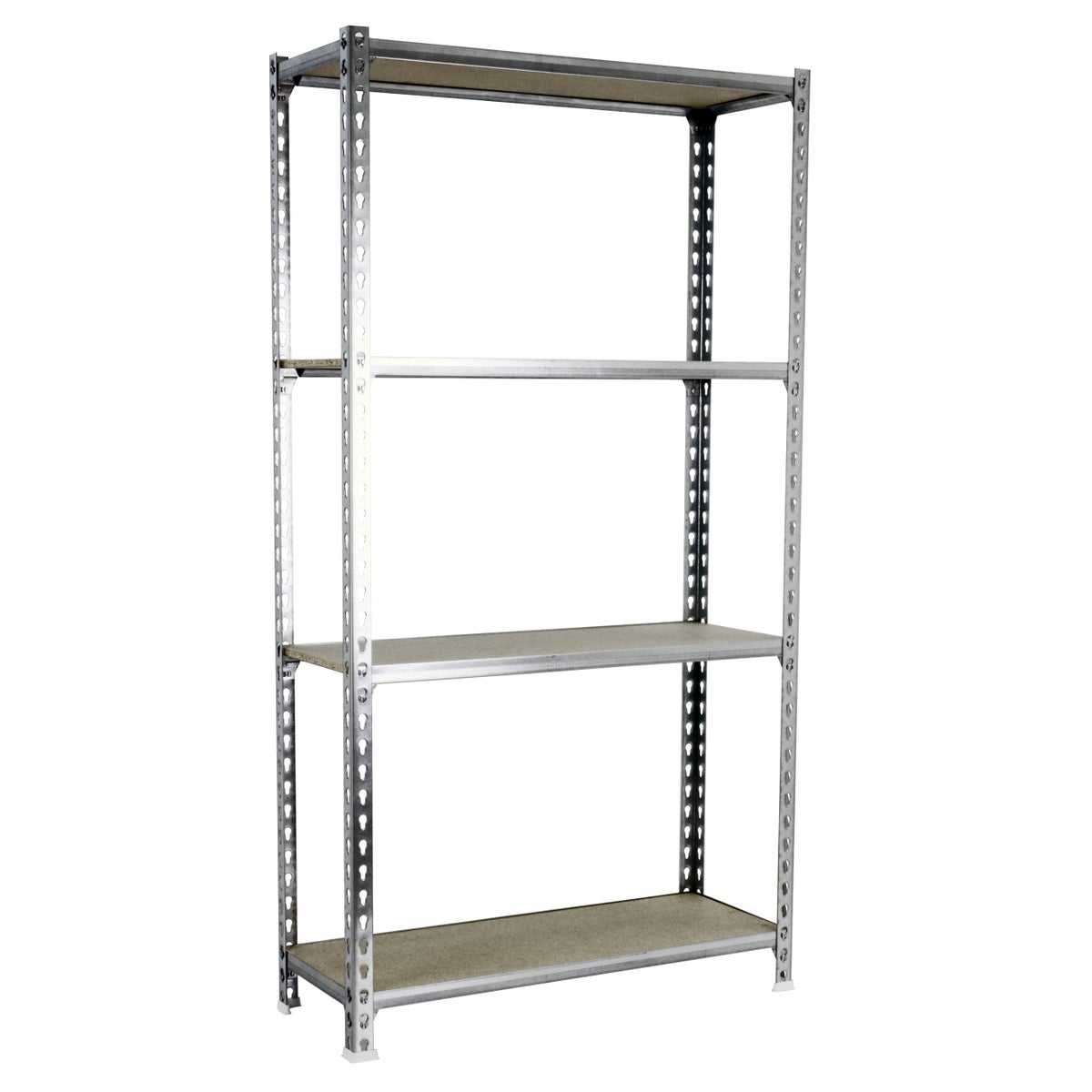 PROREGAL Heavy-Duty Stellingkast Mid Muli HxBxD 150 x 90 x 50 cm 4 Planken Plankdraagvermogen 150 kg Gegalvaniseerd