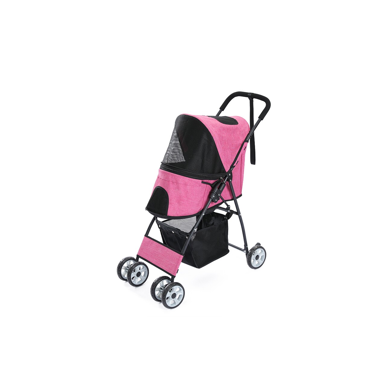 Pawz Road Hundewagen 77×43×92 cm pink