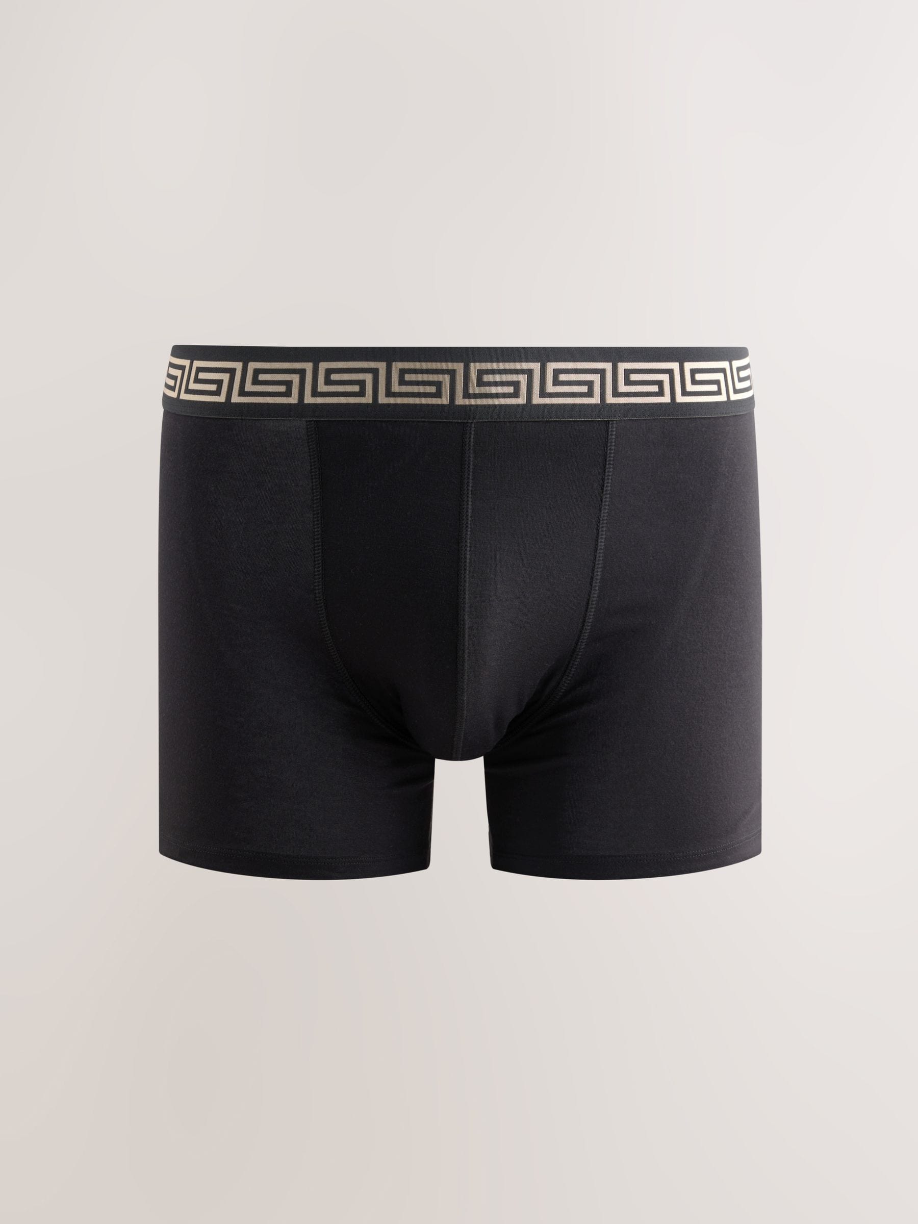 Marineblauw/Paars/Oranje/Naturel - Signature Comfort Zachte Boxershorts