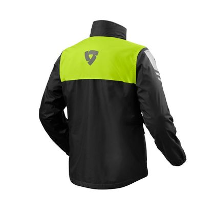 Veste de pluie Rev it NITRIC 4 H2O - Noir / Jaune