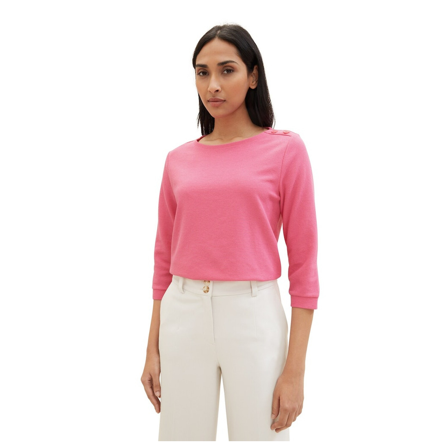 Tom Tailor T-shirt with buttons